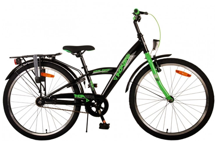 Volare Thombike Kids Bike 24"/31 cm/Black-Green/22504