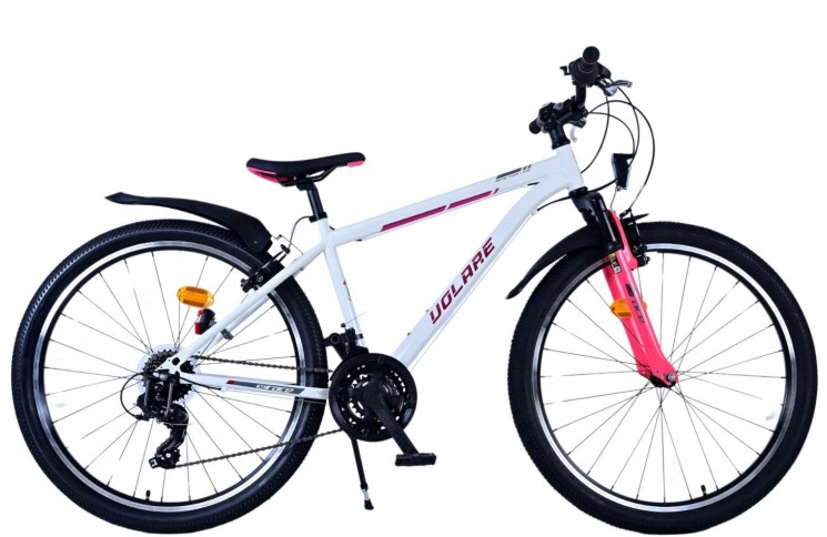 Volare XC Race Kinderfiets 26"/41 cm/Wit-Roze/22682