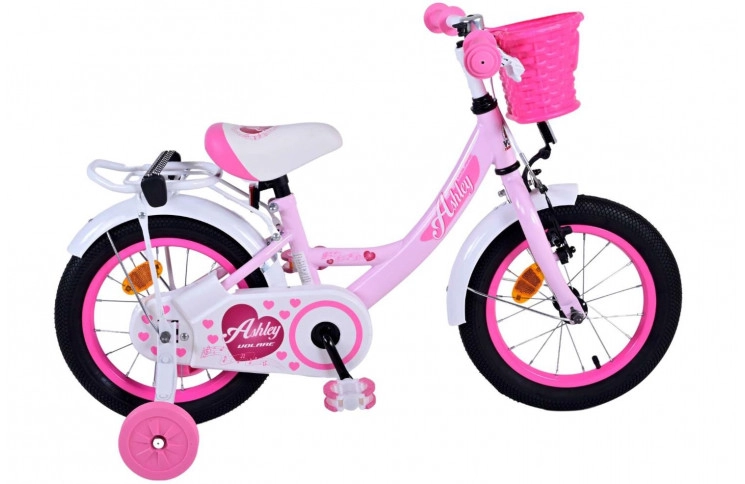 Volare Ashley Kinderfiets 14"/23 cm/Roze/31432