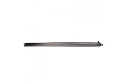 Alpina spokes 13G ø2.33 mm/Fg 2.6, stainless steel, black