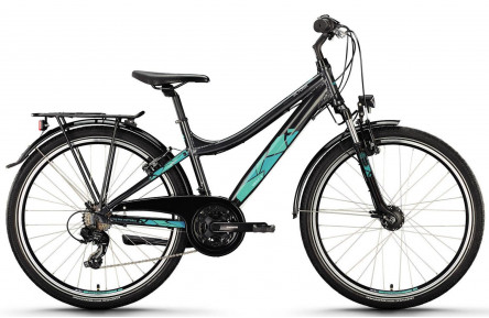 VICTORIA Jeugdfiets EQOLA 6 26"/46cm-M/21/vleermuiszwart/02985182