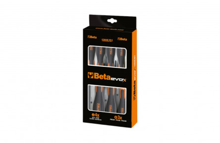 BETA 1203E/D8P-8 EVOX SCHROEVENDRAAIERSET 8 DELIG IN BOX