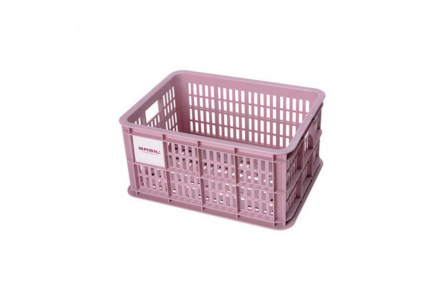 Basil fietskrat S 17.5 L Roze