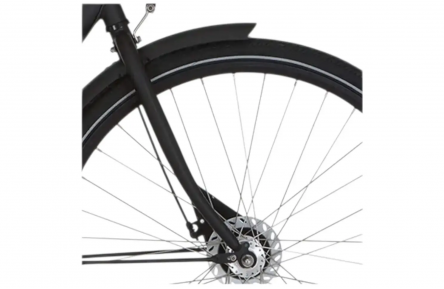 Cortina voorvork U1 H zwart mat