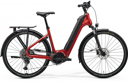 Merida eFLOAT CITY 600 DARK STRAWBERRY/GREY L