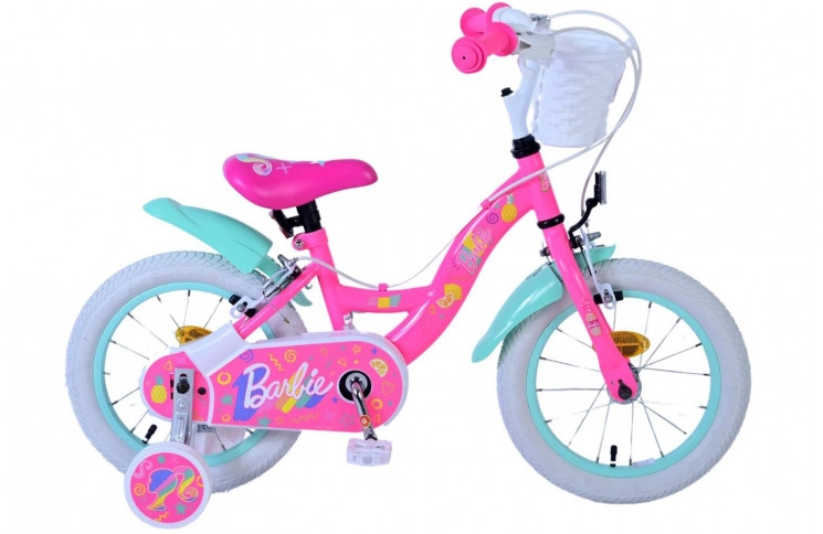 Barbie Kinderfiets 14"/23 cm/Roze/31455-SAFW