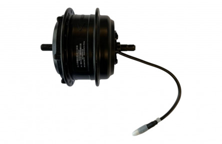 Voorwiel MOTOR zwart Ananda 700c M129 250MM DISC BRAKE