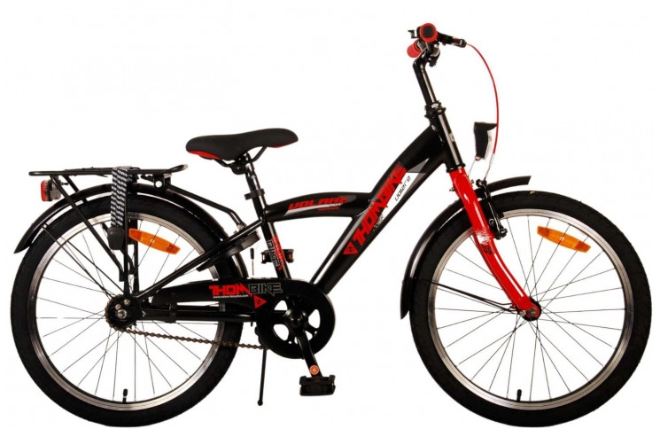 Volare Thombike Kinderfiets 20"/29 cm/Zwart-Rood/22102