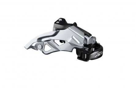 Voorderailleur 3 x 9-speed Shimano Acera T3000 top swing / dual pull 48T - Zwart/Zilver