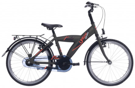 BFN jongensfiets Urban 20" remnaaf mat donkergroen