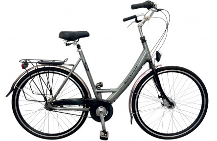 Damesfiets Raleigh Superbe 28" 58 cm grijs
