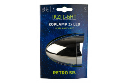 BI0705A Koplamp led IKZI chroom