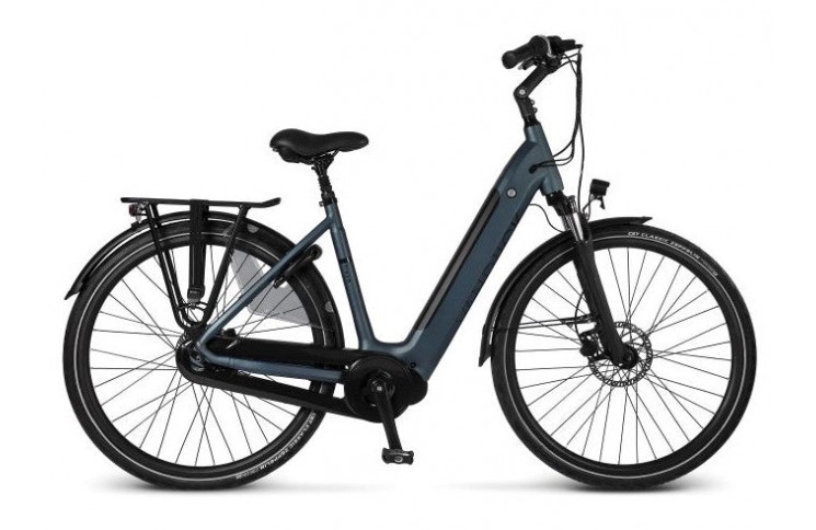 Elektrische fiets VanDijck Freya M300, 36V18.2Ah 655 Wh, 56, blauw-grijs