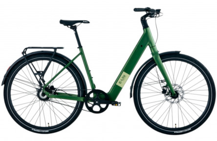 Avalon E-Lite Dames 28"/50cm/Green-mat/360Wh 36V 10.4Ah/Bafang singlespeed