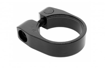 URSUS SEAT POST CLAMP 37.0Ø BLACK ON CARD