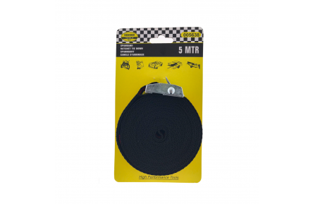 QA0803A Spanband 5mtr zwart