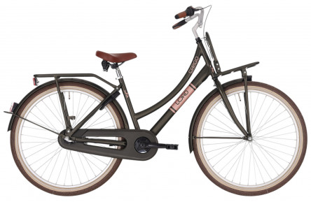 BFN meisjesfiets Load 26” Elegance 3v mat groen