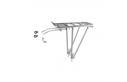M-Wave Luggage carrier universal, black aluminum 24/26/28 inch (hanging package)