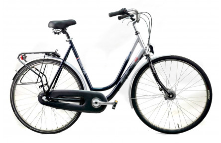 Damesfiets Sparta RailStar 28"/62cm/zwart-grijs