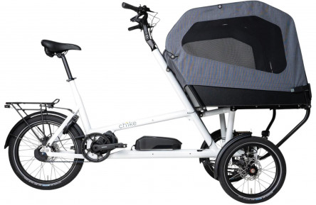chike Electric cargo bike 16"-20"/50cm/5/crystal-white/02300394