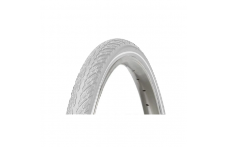 FA0201B Buitenband, grijs met reflectie, 28x1.60, ETRTO 42-622
