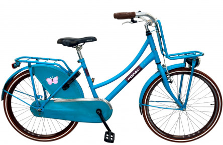 Damesfiets Popal 24"/40cm/blauw