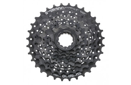 Cassette 8 speed Shimano Altus HG31 11-34T - zwart