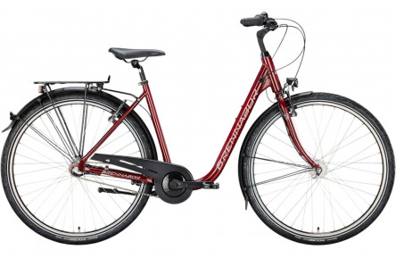BRENNABOR City bike C-20 28"/55cm-L/3/night red - rose/02506582