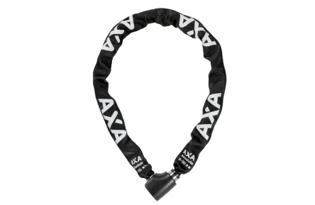 Chain lock Axa Absolute 9-110 with polyester sleeve - black