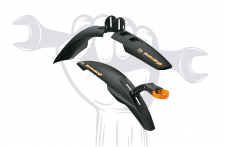 Installation of Quick-Release Mudguards - materials charged separately