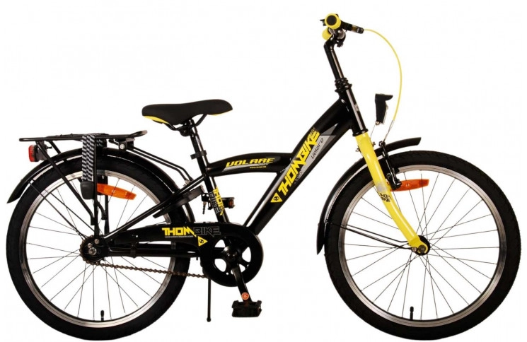 Volare Thombike Kids Bike 20"/29 cm/Black-Yellow/22106