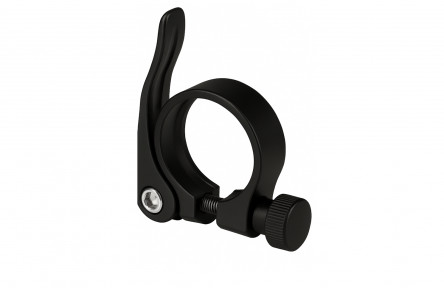 Seatpost clamp ø34.9 mm Edge aluminium with quick release - black