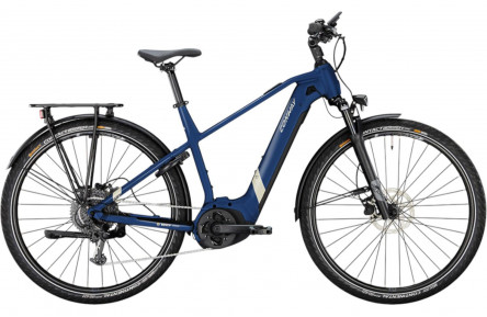 CONWAY Elektrische trekkingfiets Cairon T 2.0 500 28"/48cm-S/9/blauw metallic - woestijnmat/02831196