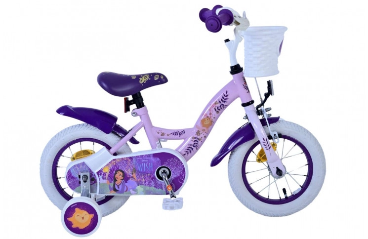 Disney Wish Kids Bike 12"/20 cm/Pink-Purple/31252-SACB