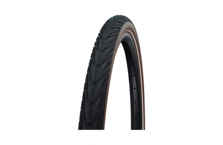 DELI TIRE BUITENBAND FLYDE 40-622 28X1.50 700X38C ZWART-BRUIN SA-234 BREAKER REFLECTIE