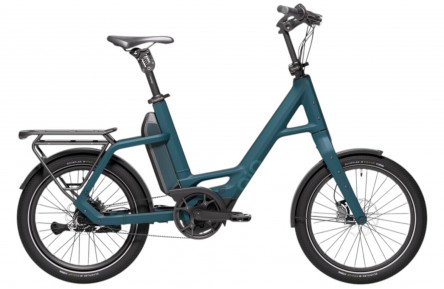 QiO Elektrische compactfiets "Compact PX5+" (#1) unisex, 20", petrol blue matt, 5-traps SHIMANO "Nexus" neutrale versnelling, 48 cm /02652136