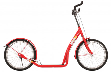 BFN step Bike2Go 20" rood