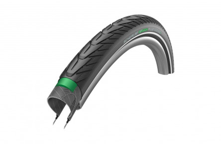 SCHWALBE ENERGIZER PLUS GREEN GUARD 37-622 28X1.40 REFLECTIE 50 KM/H ZL