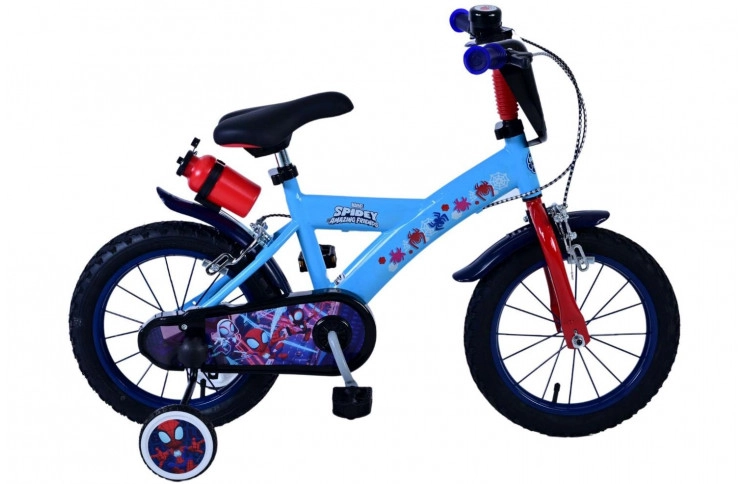 Spidey Kinderfiets 14"/27 cm/Blauw-Rood/21578-DR