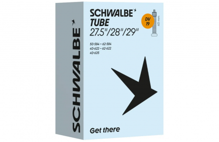 Schwalbe Inner Tube DV19 (27.5''- 28''- 29'') - 40/62-584/635 - 40 mm valve