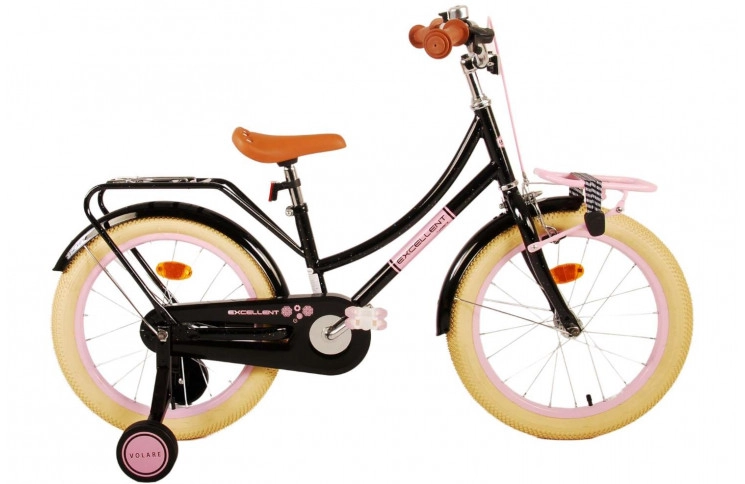 Volare Excellent Kinderfiets 18"/26 cm/Zwart/21776