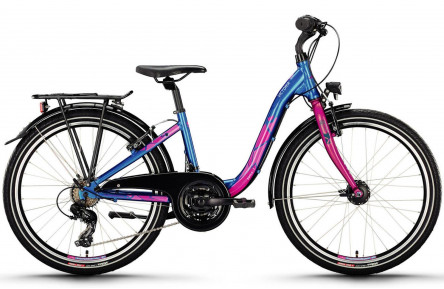 VICTORIA Youth bicycle EQOLA 2 24"/34cm-M/21/caribean blue/02985034