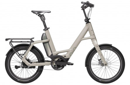 QiO Elektrische compactfiets "Compact PX5+" (#1) unisex, 20", lunar white matt, 5-traps SHIMANO "Nexus" neutrale versnelling, 48 cm /02652132