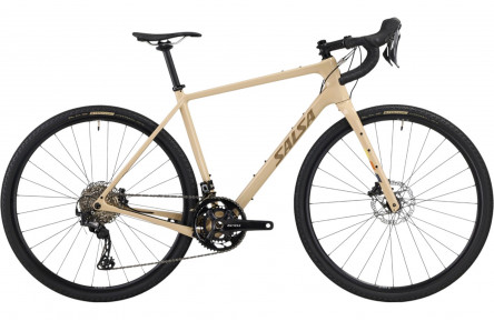 Salsa Warbird Carbon GRX 820 2x12 Gravel Bike, 700C, 56cm, mushroom