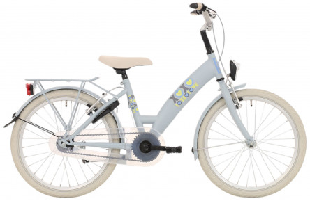 BFN meisjesfiets Lots of Love 20" remnaaf lichtblauw