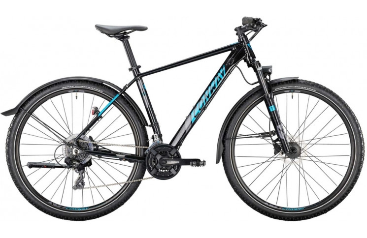 Mountainbike 29" Conway MC 3.9, XL, zwart-turkoois