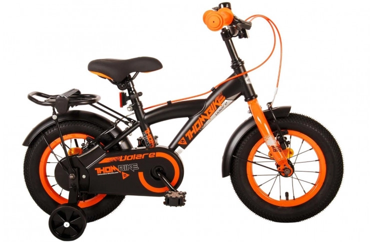 Volare Thombike Kinderfiets 12"/21.5 cm/Oranje-Zwart/21179