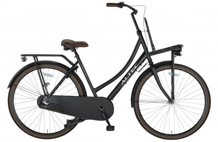 Altec Nostalgia 28 inch 53cm Transportfiets N-3 Mat Zwart
