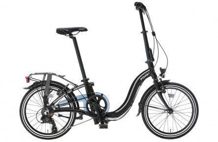 Popal Subway F201 20"/20/Black/F201-GLANS-ZWART,20-20