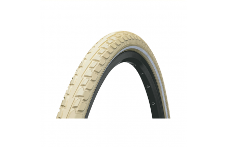 EA0503C Continental Ride tour buitenband, creme met reflectie, 28x1.60, ETRTO 42-622 (25km/h E-Bike approved)